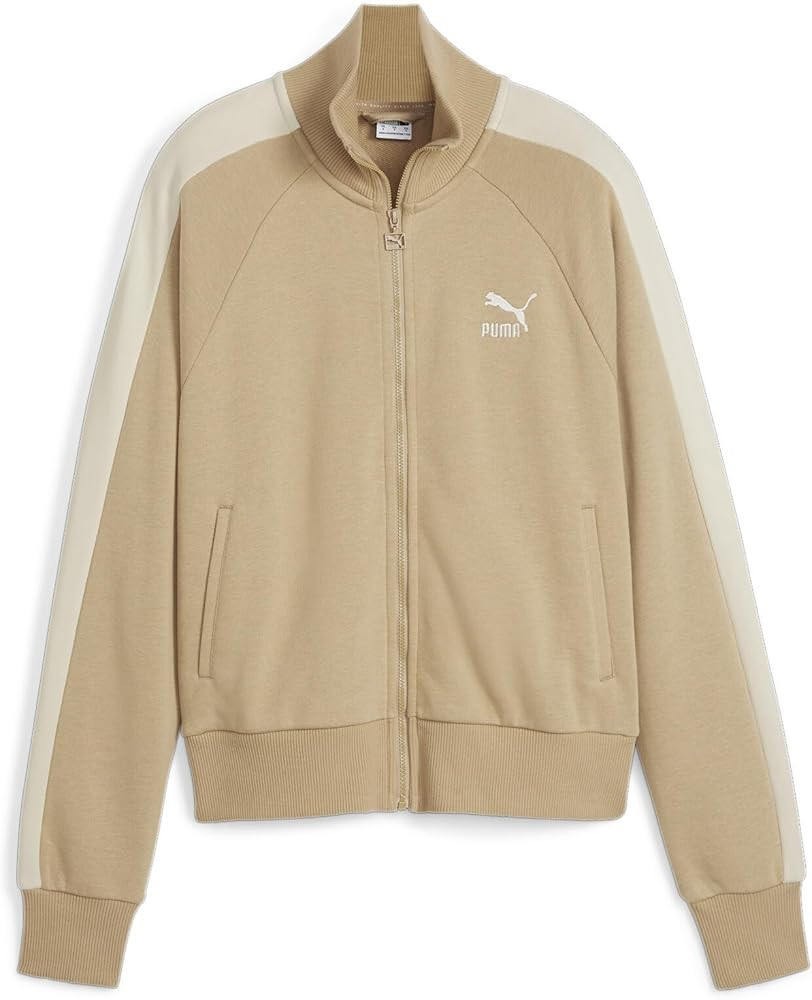 PUMA Women's Iconic T7 French Terry Jacket (Available in Plus Sizes) | Amazon (US)