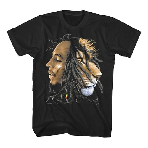 2Bhip Bob Marley T Shirt vintage style Reggae Lion Graphic Crewneck Tee XL | Amazon (US)
