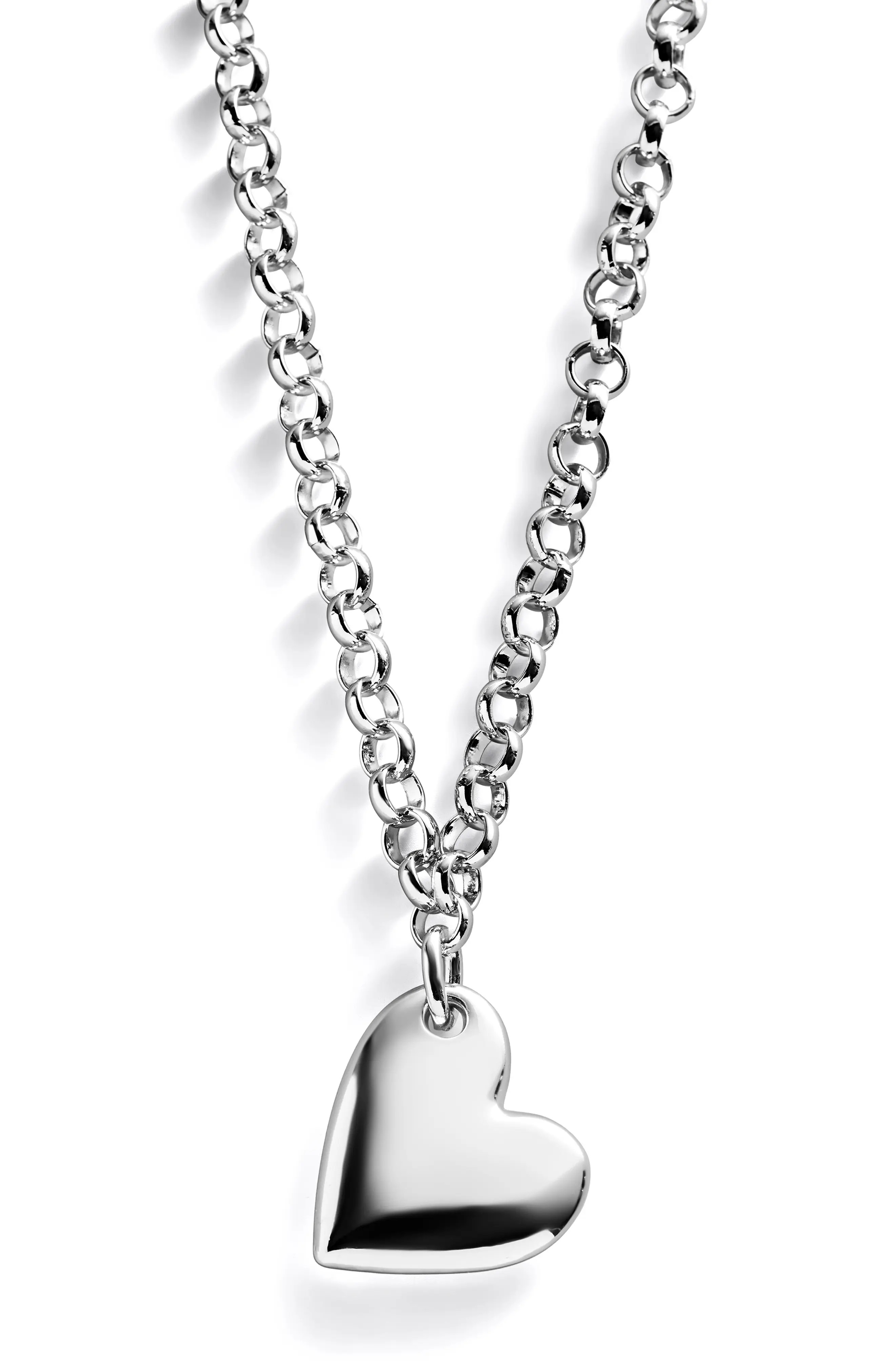 BaubleBar Heart Pendant Necklace in Gold at Nordstrom | Nordstrom
