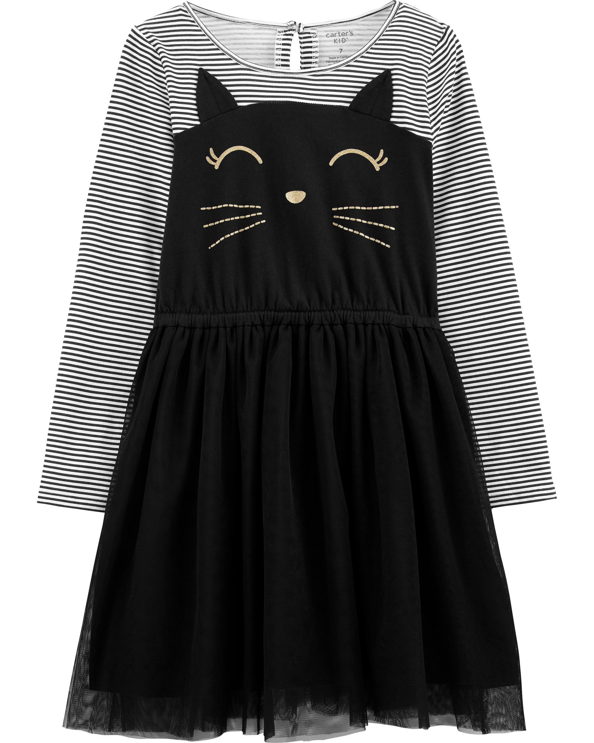Halloween Cat Jersey Dress | Carter's