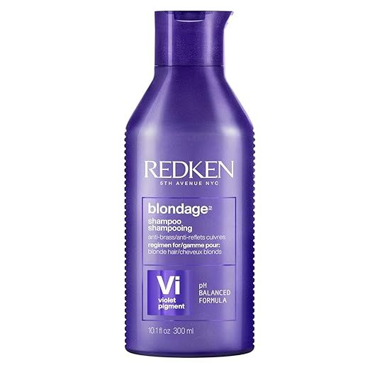 Redken Blondage Color Depositing Purple Shampoo | Neutralizes Brassy Tones In Blonde Hair | With ... | Amazon (US)