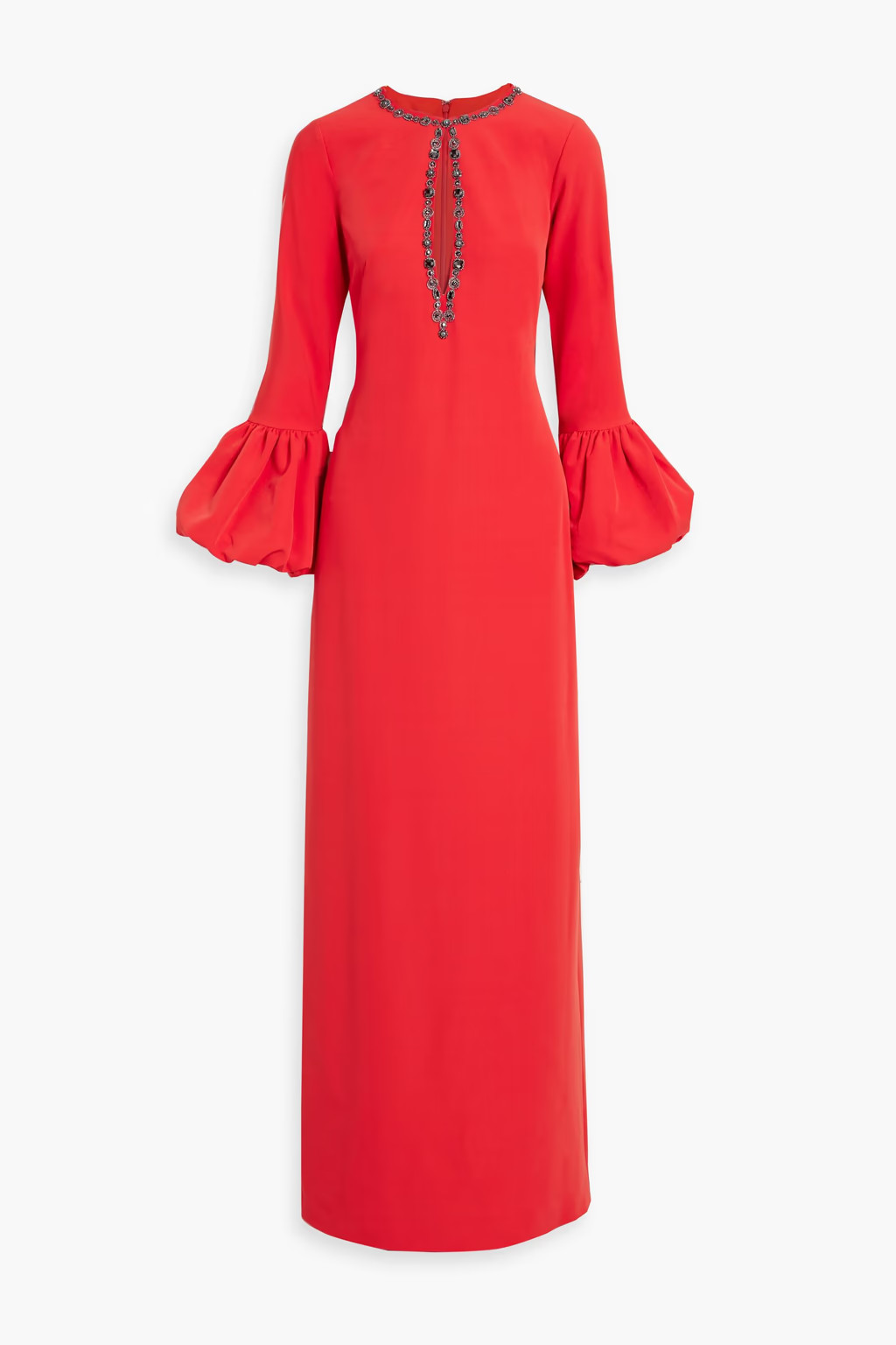 Cutout embellished crepe gown | The Outnet (US and CA)