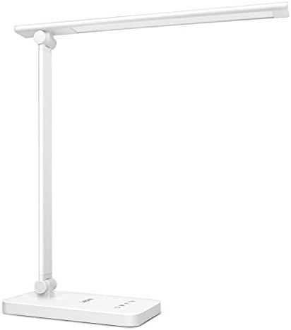 Lepro LED Desk Lamp, Eye Caring Table Lamps, Dimmable Daylight Lamp, 5 Brightness Levels x 3 Colo... | Amazon (UK)