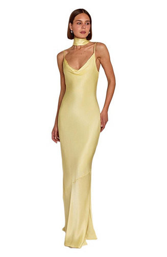 Women's Pollenca Maxi Cown Neck Dress | Macy's