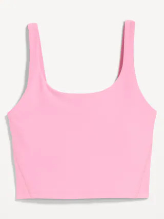 Light Support PowerSoft Longline Sports Bra | Old Navy (US)