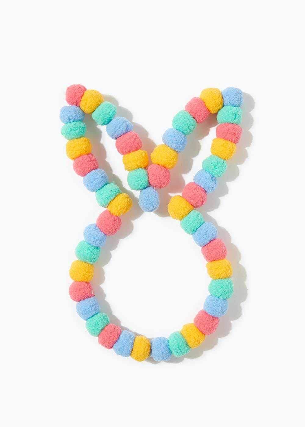 Pom Pom Bunny Wreath – Multi | Matalan (UK)