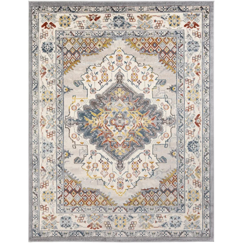 Christmas Oriental Gray Area Rug | Wayfair North America