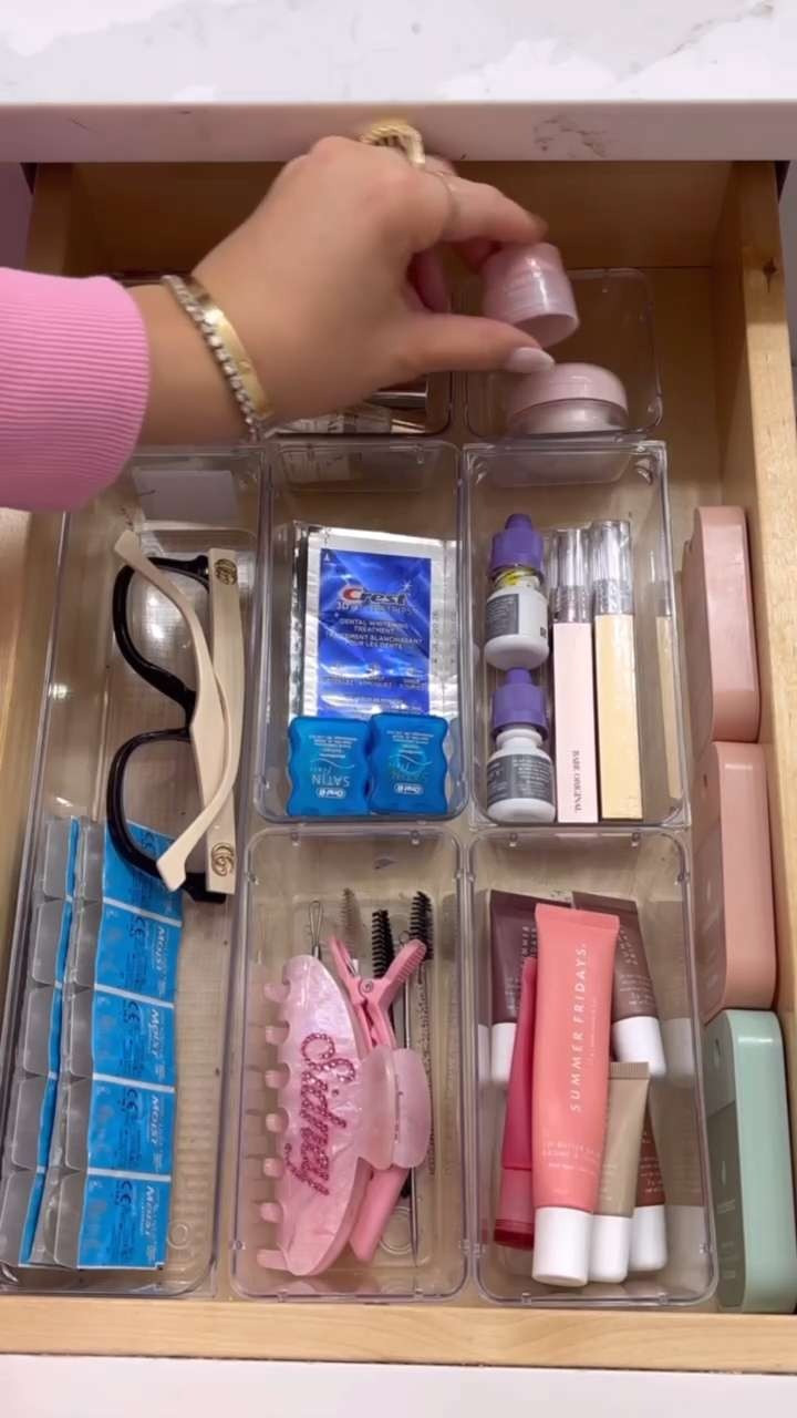 Linking everything I used to organize my bathroom drawers and cabinet!💕



Summer, plastic drawer organizers, bathroom essential, toiletries, routine, beauty, must haves, sidneymarieduke 

 #LTKdayinmylife #LTKHome