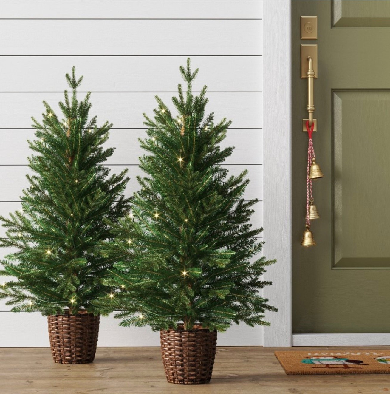 Couldn’t resist this set of 2 pre lit trees - my plan is for the porch, but I usually end up wanting them in multiple places 🙈 Where would you put them? 🌲 🌲

Such a great Target find and they’re currently on sale! Hurry before they’re gone! 💫

#LTKSeasonal #LTKSaleAlert #LTKHoliday