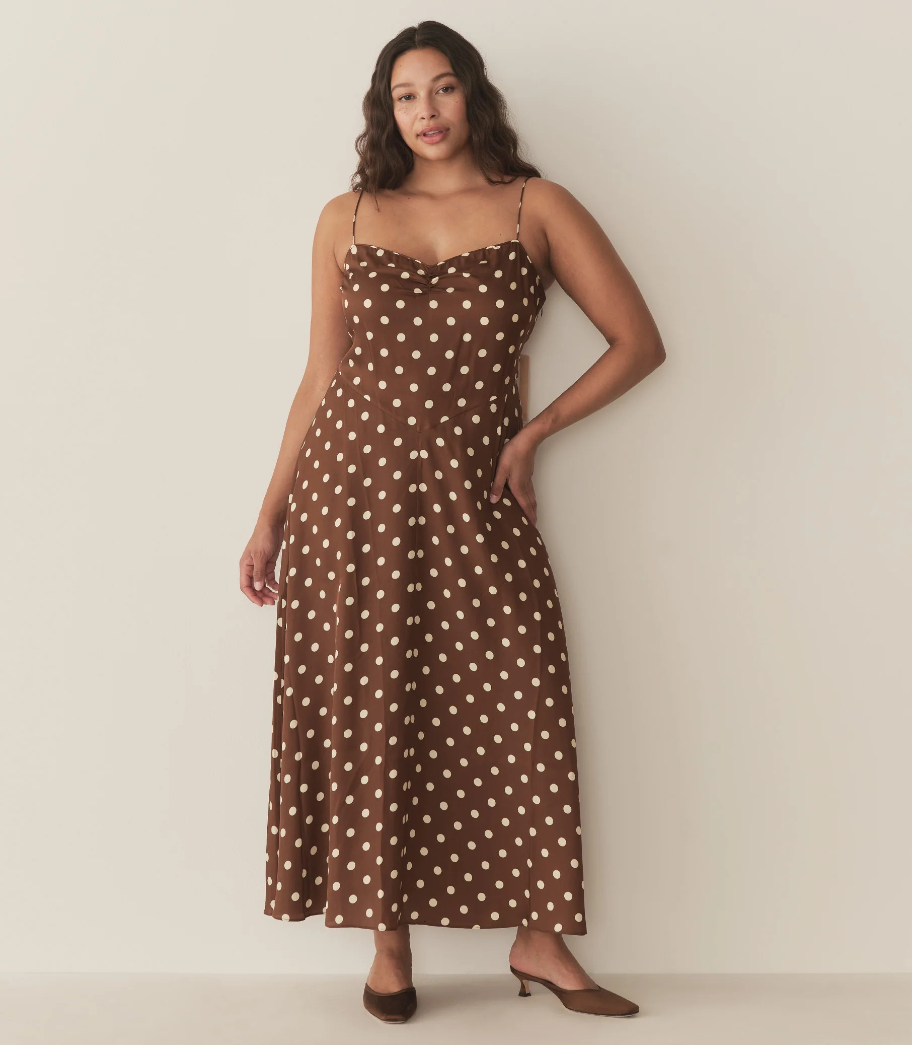 Lorraine Dress - Georgine Dot | DÔEN | DOEN