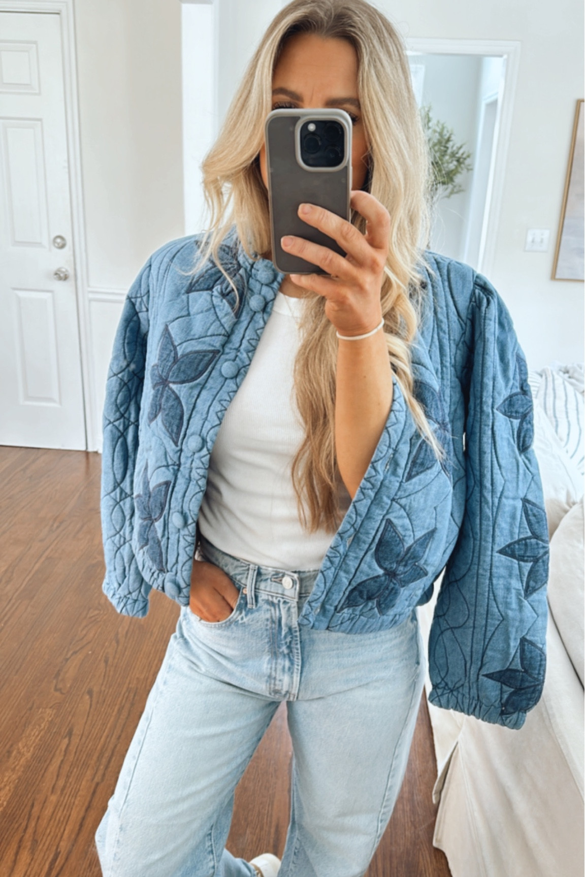 First time wearing this jacket and I got so many compliments!! Size small. The shoulders are made wide like shoulder pads which I lovee

#LTKSeasonal