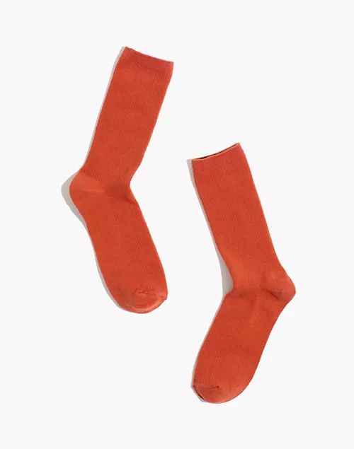 Ribbed Trouser Socks | Madewell