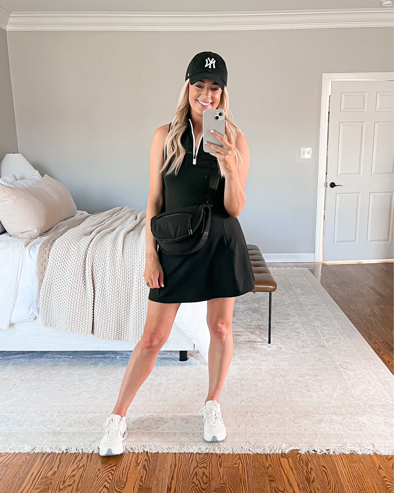 Wearing a small in tennis dress 

#LTKSeasonal #LTKFind #LTKstyletip