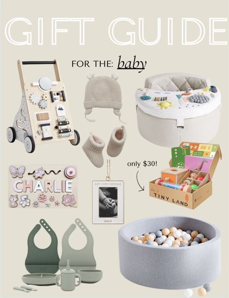 Gift guide for baby, toys for baby, baby’s first Christmas, Christmas gift ideas for toddlers, baby registry ideas, personalized gifts for baby, winter outfit for baby 

#LTKGiftGuide #LTKbaby #LTKkids