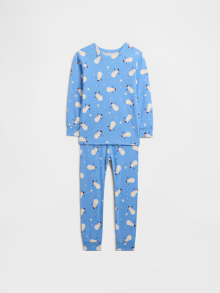 Kids & babyGap 100% Organic Cotton Holiday PJ Set | Gap Factory
