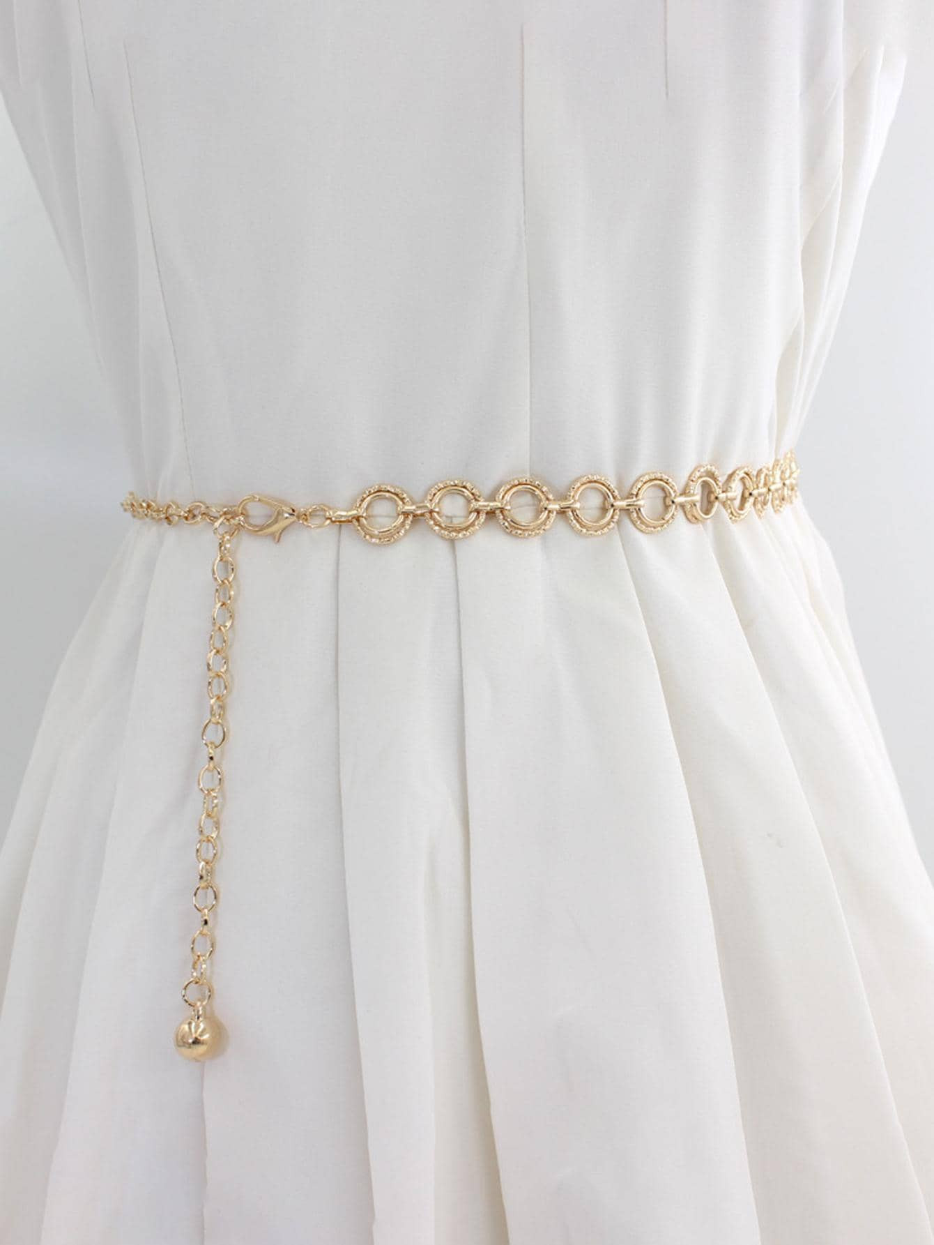 1pc Women Minimalist Fashion Chain Belt, For Decoration Party Halloween | SHEIN