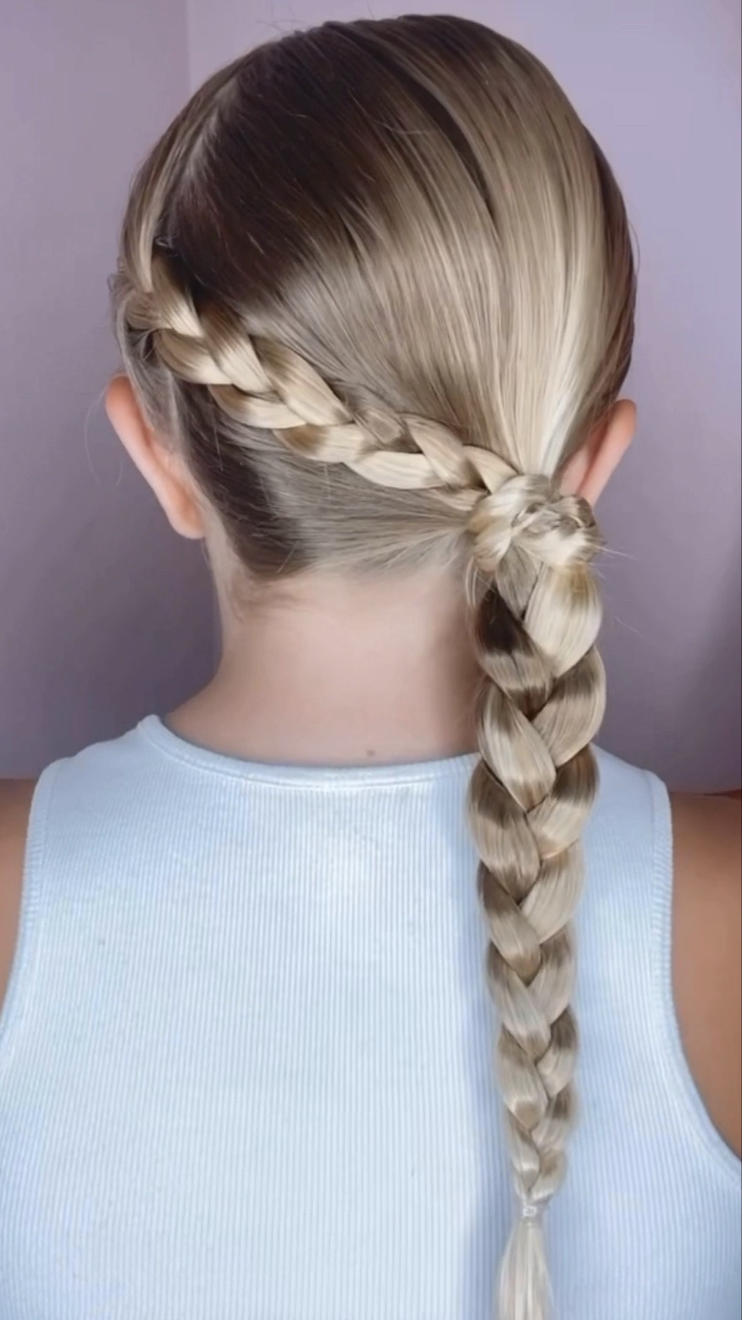 EASY BRAID HAIRSTYLE 🩷 This is the cutest hairstyle for girls! Excited to share my favorite hair products with you! Love for you to follow us for our daily hairstyles! ✨

#LTKBeauty