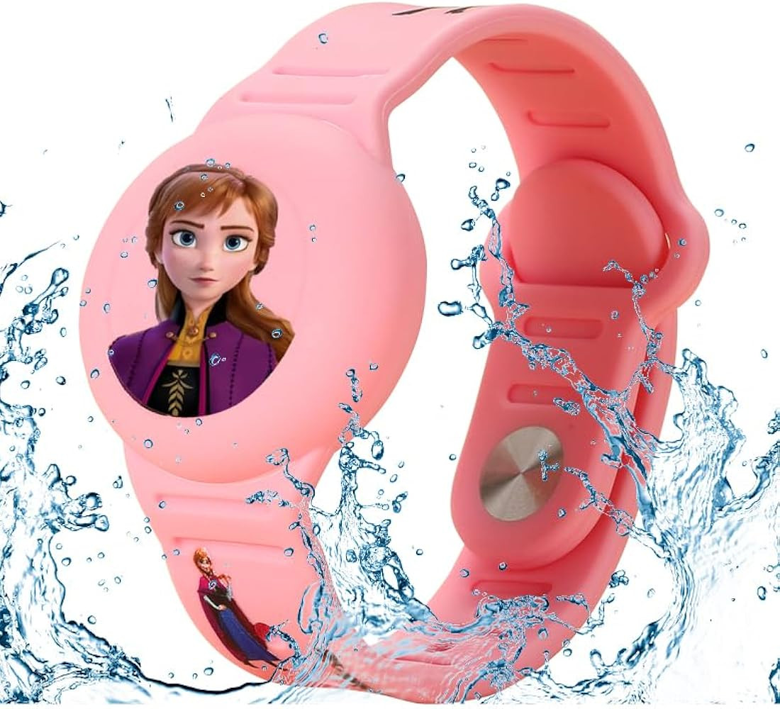 Compatible for AirTag Kids Bracelet, Cute Kid Air Tag Wristband Adjustable Hidden Watch Band Air ... | Amazon (US)