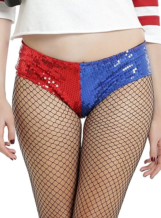 DC Comics Suicide Squad Harley Quinn Sequin Hot Pant … | Amazon (US)