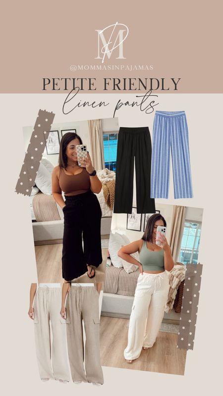 Love linen pants for the summer! All of these options are petite friendly! petite friendly linen pants, linen pants look, petite summer pants

#LTKFindsUnder50 #LTKSeasonal #LTKStyleTip