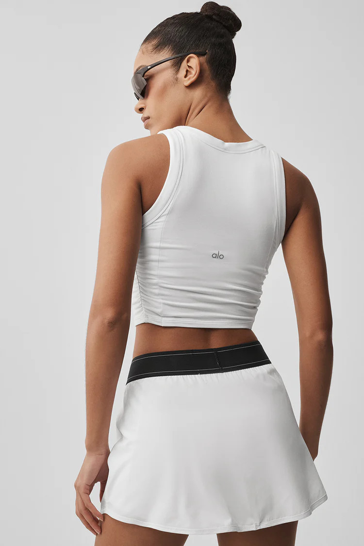 Sway Bra Tank - White | Alo Yoga (US)