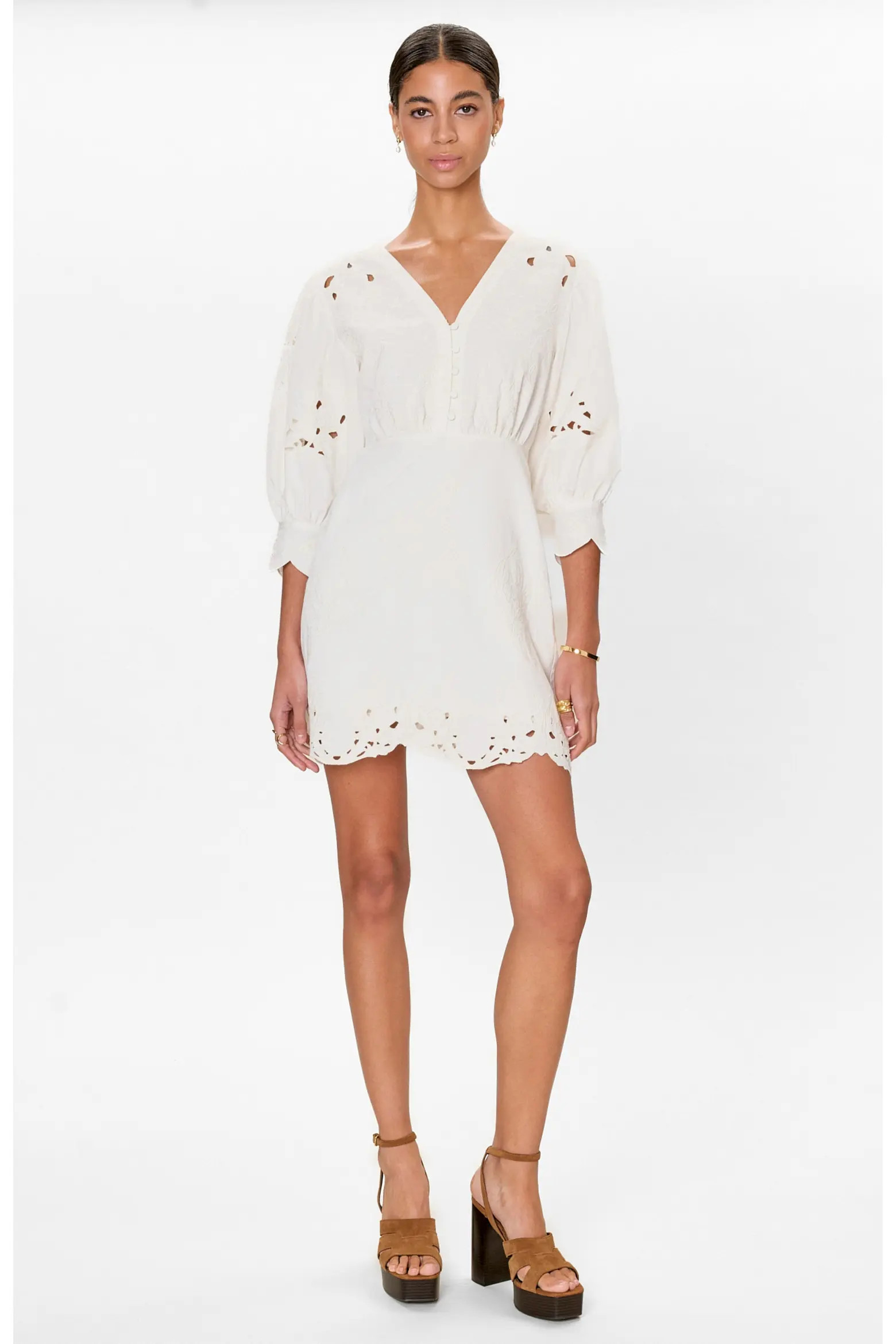 Rachelle Button Front Dress (Women) | Nordstrom | Nordstrom