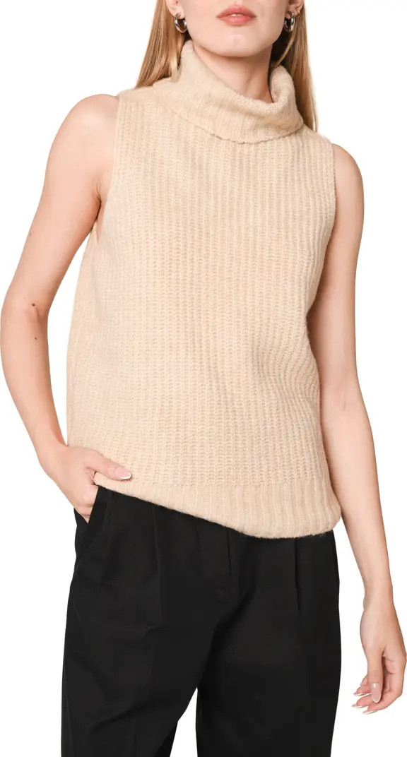 WAYF Shay Sleeveless Rib Cowl Neck Sweater | Nordstrom | Nordstrom