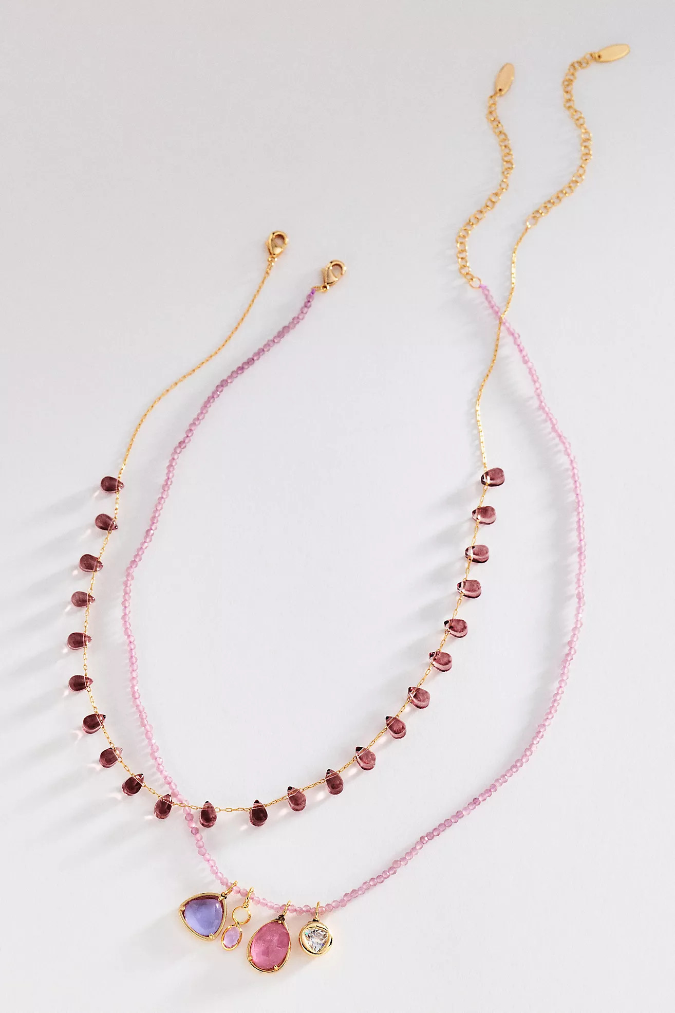 Crystal Necklaces, Set of 2 | Anthropologie (US)