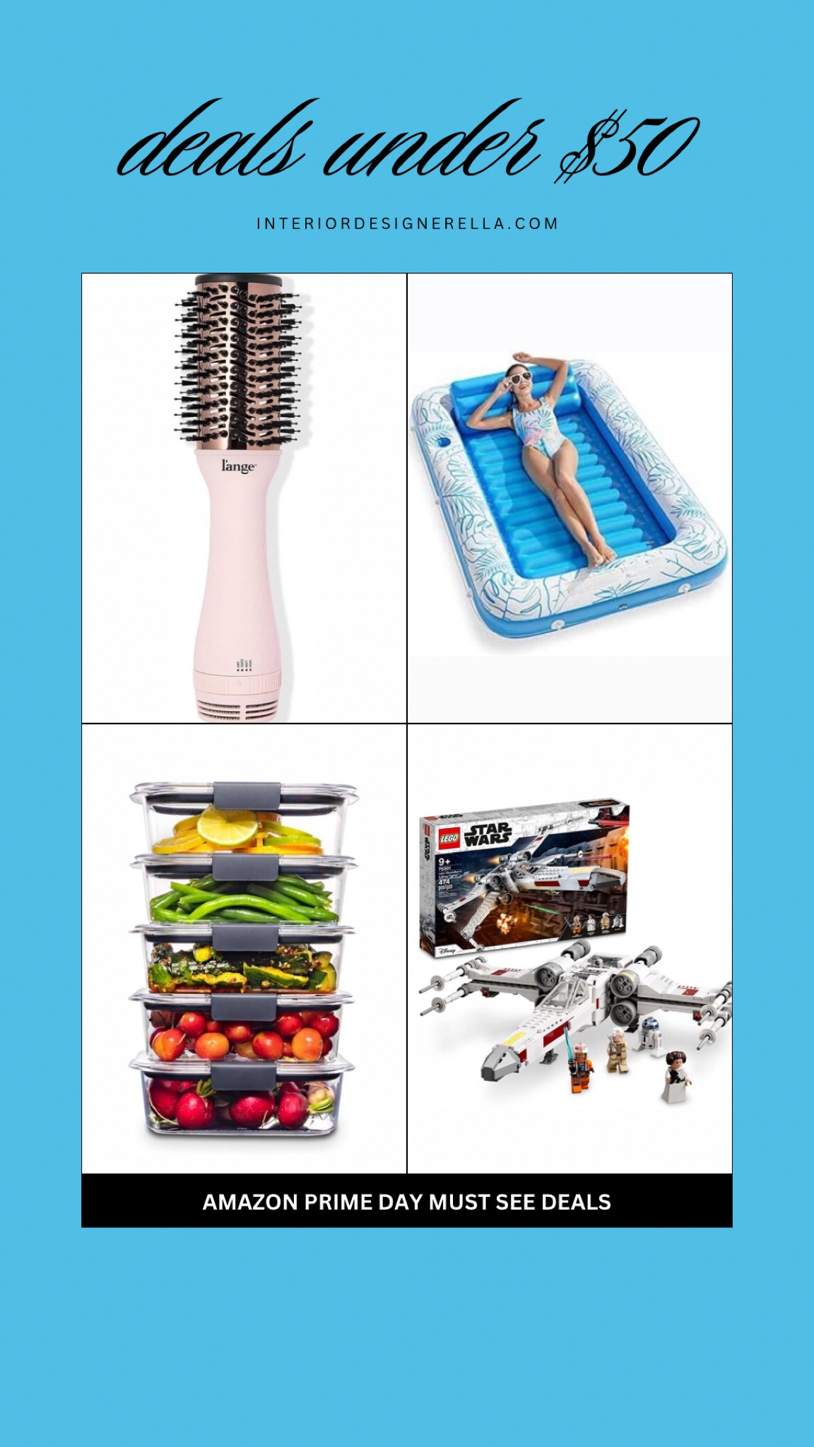 Amazon prime day deals under $50! Scroll down to shop! XO!

#LTKFindsUnder50 #LTKFamily #LTKSaleAlert