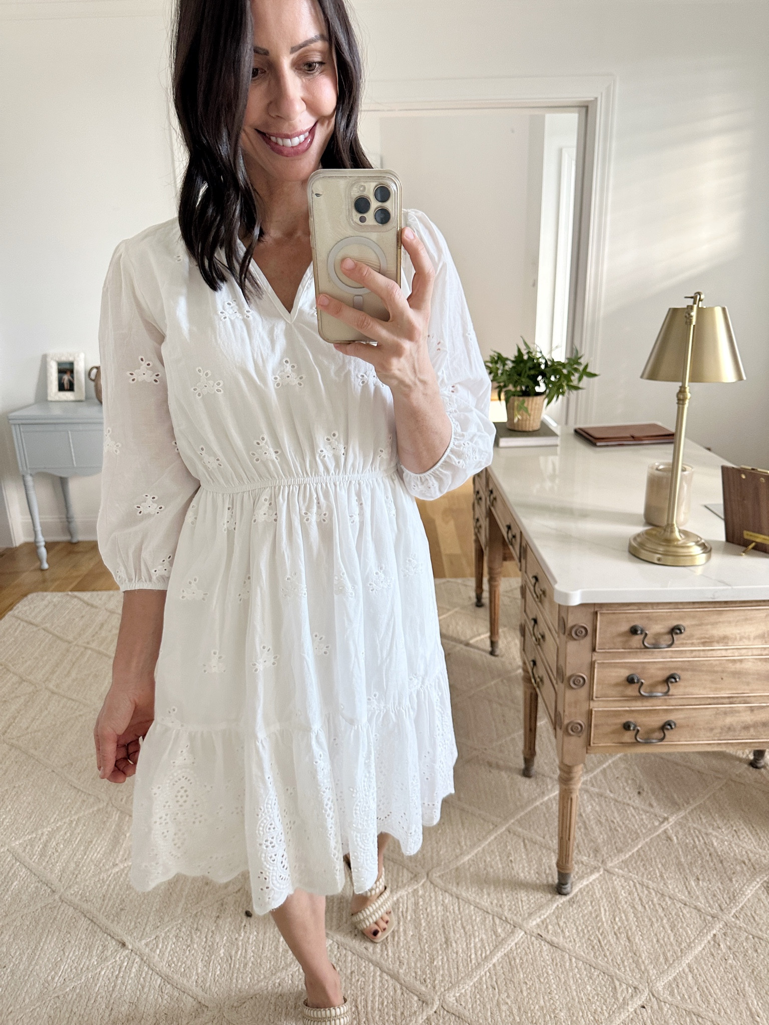 New white dress from Target, perfect for Spring. I’m wearing my normal size here.

 

#LTKunder50 #LTKsalealert #LTKstyletip