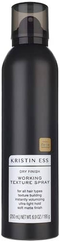 Kristin Ess Hair Dry Finish Working Texture Hair Spray for Volume + Texture, Light Hold Texturizi... | Amazon (US)