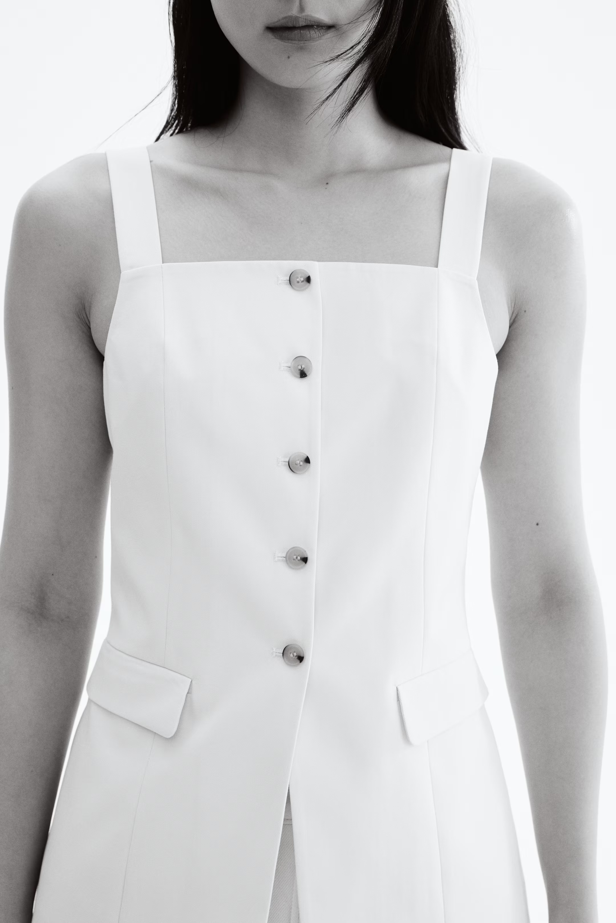 Long gilet sans manches | H&M (FR, IT, ES, PT, BE)