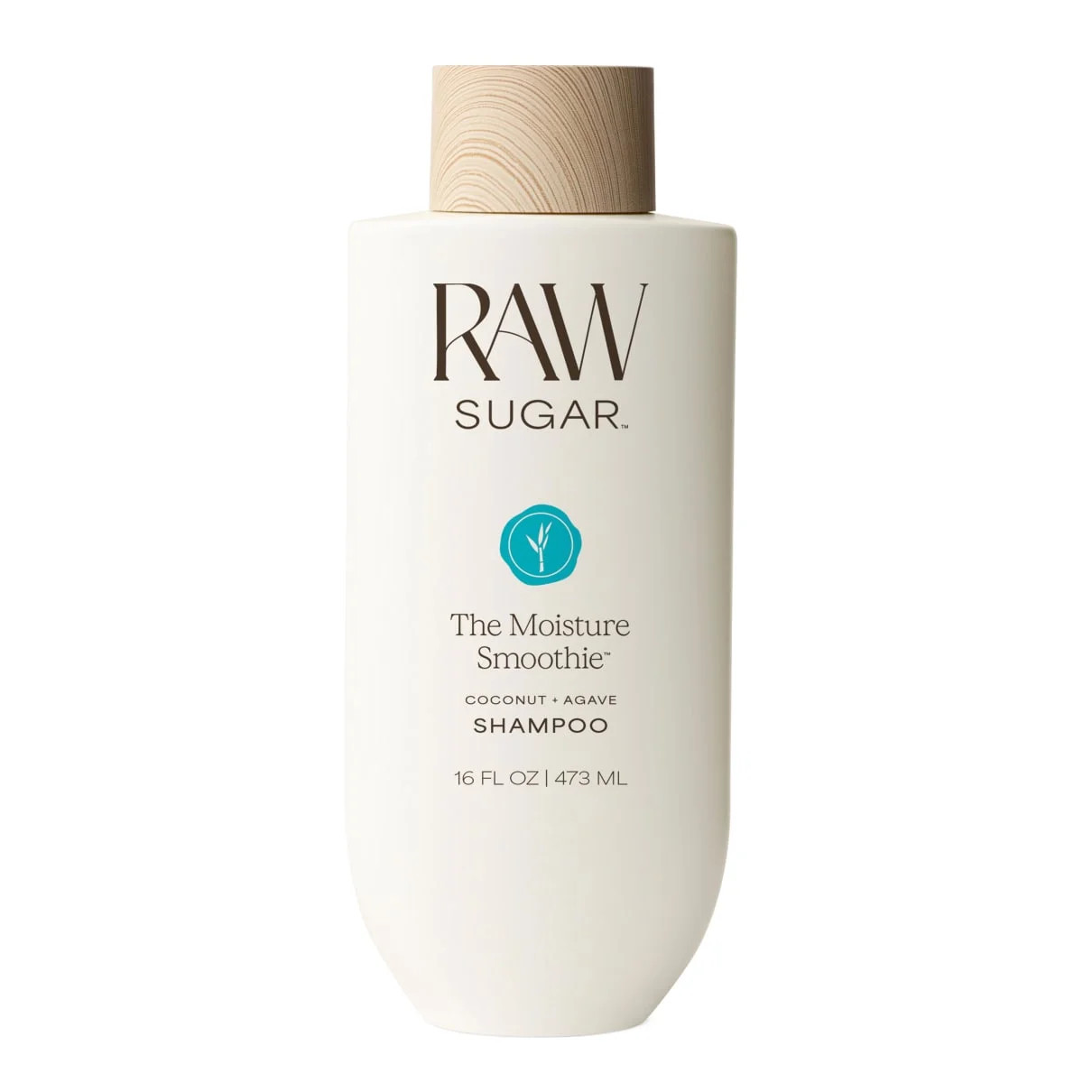 Raw Sugar The Moisture Smoothie Shampoo, Coconut + Agave, 16 fl oz | Walmart (US)