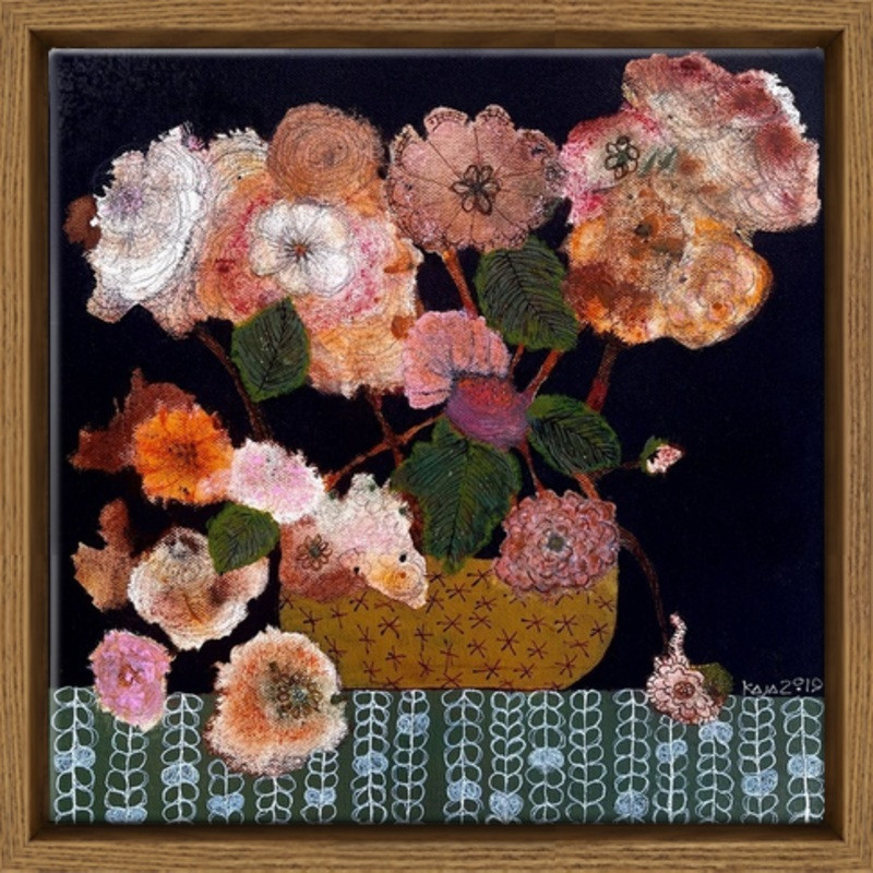 Flower Basket | Artfully Walls