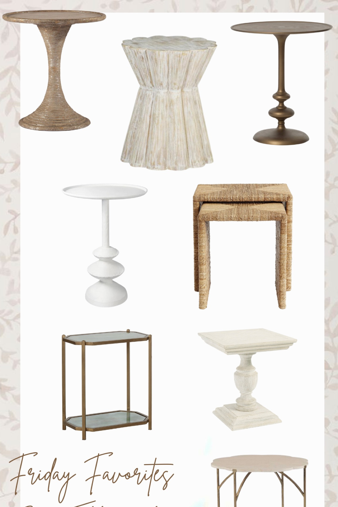 This week’s picks: some favorite side tables! ✨

#LTKFind #LTKstyletip #LTKhome