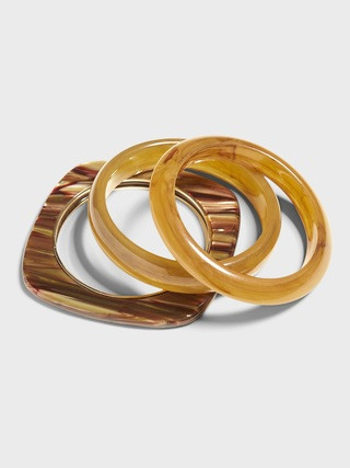 Resin Bangle Set | Banana Republic (US)