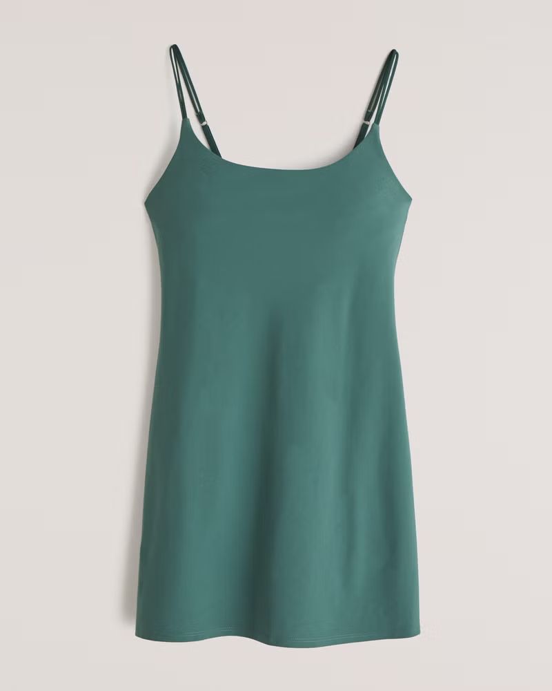 Abercrombie & Fitch Women's Traveler Mini Dress in Dark Green - Size XL TLL | Abercrombie & Fitch (US)
