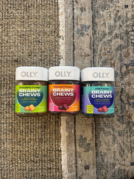 @ollywellness just released these Brainy Chews at @target and I’ve been loving the focused thinker! It has thai ginger extract, B vitamins, and omega-3s to enhance concentration and focus! #ad #target #targetpartner #OLLYwellness

*These statements have not been evaluated by the Food and Drug Administration. This product is not intended to diagnose, treat, cure, or prevent any disease.