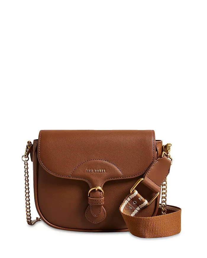 Esia Leather & Webbing Crossbody Saddlebag | Bloomingdale's (US)