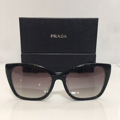 NIB Prada SPR12X-F Black Cateye Plastic Woman Sunglasses  | eBay | eBay US