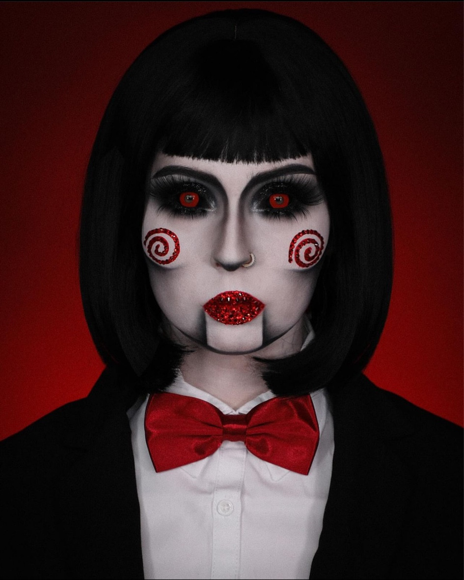 SawX - poupée Billy 🌀

kryolan marly skin primer, fond de teint coloré blanc, made by mitchell colour case (the energetics), anastasia beverly hills loose setting powder (translucent), sephora collection x marion cameleon palettes (1 & 2), glisten cosmetics wet liner (lobster), stargazer glitters, huda beauty creamy khôl (very vanta), nyx cosmetics epic ink liner, l’oréal paris telescopic mascara, colourpop cosmetics lippie pencil (frenchie), colourpop cosmetics lippie stix (trust me...), strass

#LTKbeauty #LTKHalloween