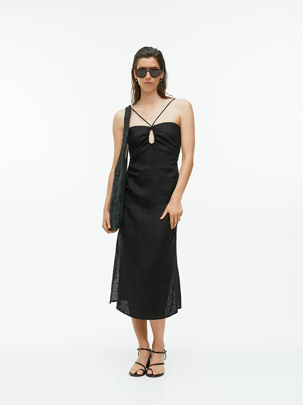 Linen Strap Dress | ARKET (US&UK)