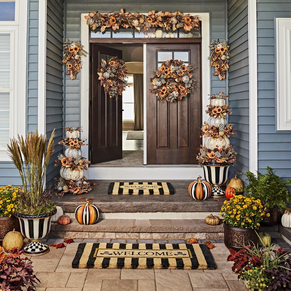 Fairytale Stripe Pumpkin | MacKenzie-Childs