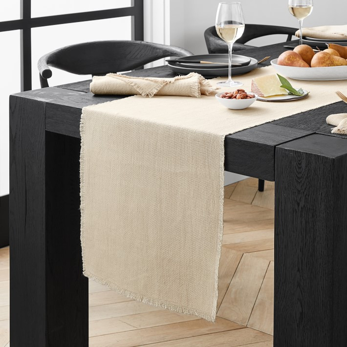 Fringed Table Runner | Williams-Sonoma