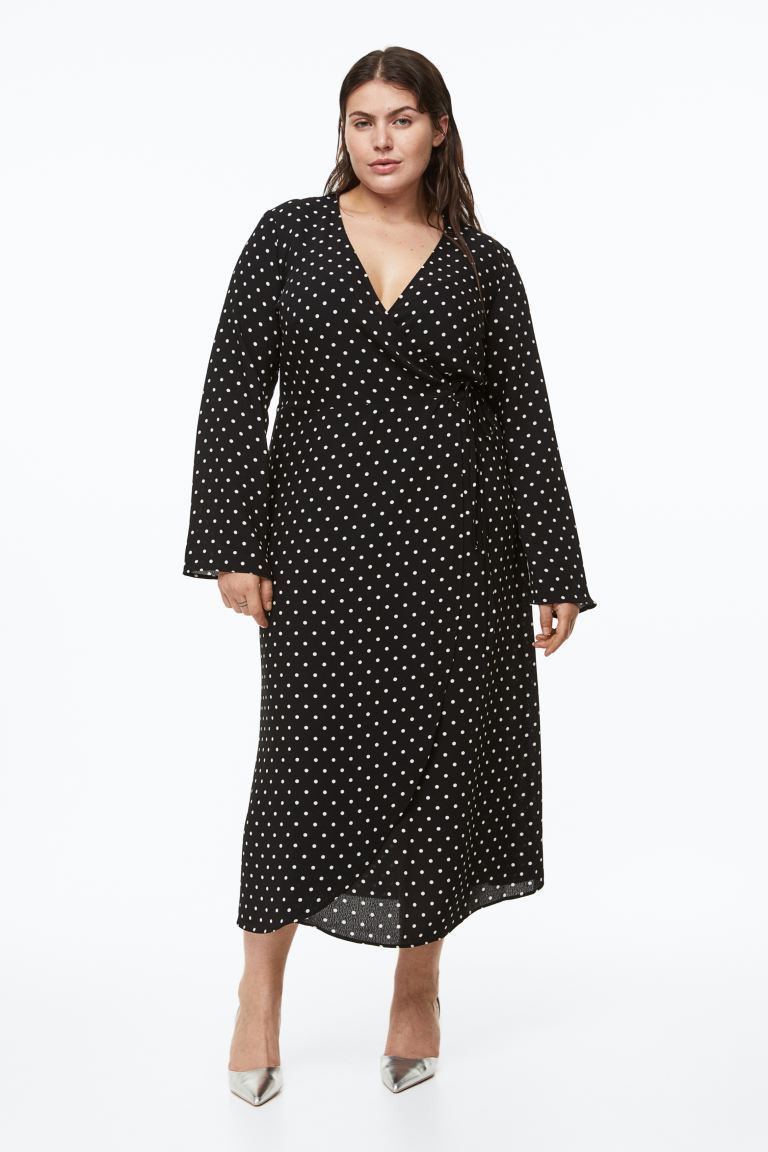 H&M+ Wickelkleid aus Crêpe | H&M (DE, AT, CH, NL, FI)