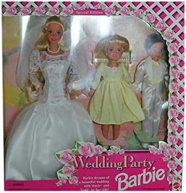 Barbie Wedding Party Giftset Special Edition w Stacie & Todd Dolls (1994) | Amazon (US)