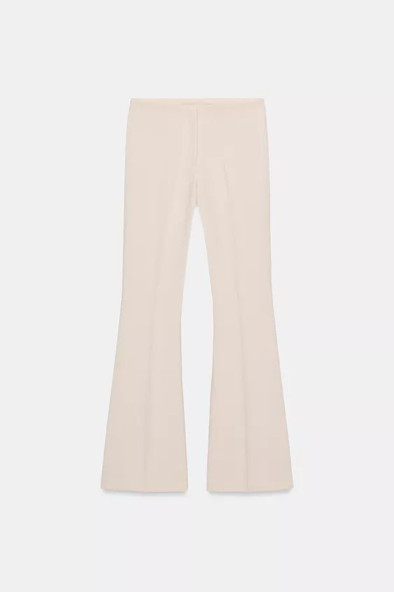 FLARE PANTS WITH SIDE SEAMS | Zara Canada