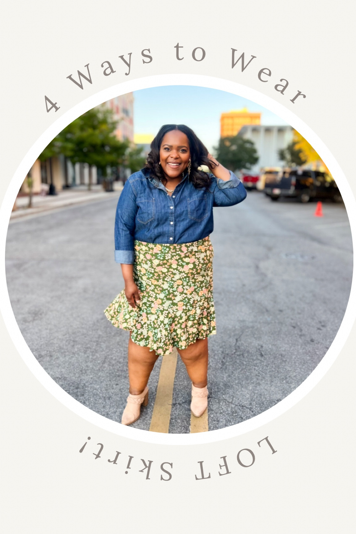 Sharing 4 ways to style this skirt over on Instagram 💖

Floral skirts / LOFT / Chambray button up / Denim shirt / Fall Trends 

#LTKSeasonal #LTKworkwear #LTKstyletip