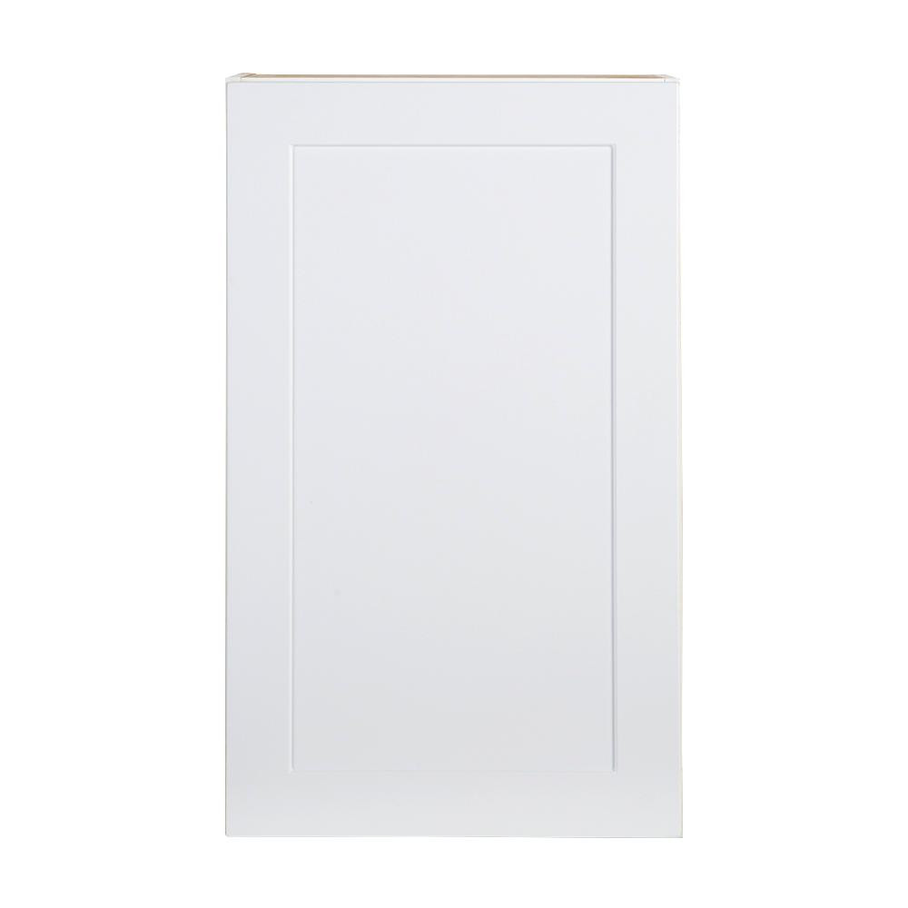 Hampton Bay Cambridge Assembled 18x30x12.5 in. Wall Cabinet in White-CM1830W-WH - The Home Depot | The Home Depot