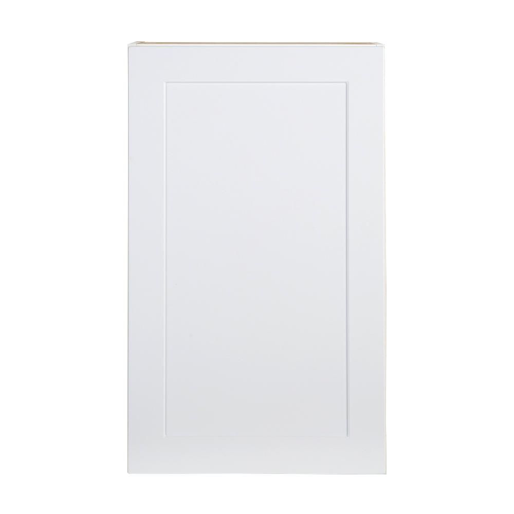 Hampton Bay Cambridge Assembled 18x30x12.5 in. Wall Cabinet in White-CM1830W-WH - The Home Depot | The Home Depot